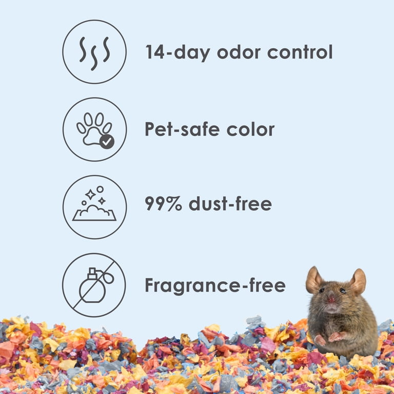 Colorful Paper Bedding for Small Animals, 49.2L photo 4