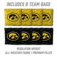 thumbnail image 4 of YouTheFan NCAA Iowa Hawkeyes 2' x 4' Cornhole Game, 4 of 6