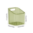 thumbnail image 3 of Transparent Wall Mounted Bathroom Organizer, Adhesive Shower Shelf for Toothbrush Razor Toiletries, Compact Plastic Storage Box for Kitchen Cabinet Shower Room, 3 of 6