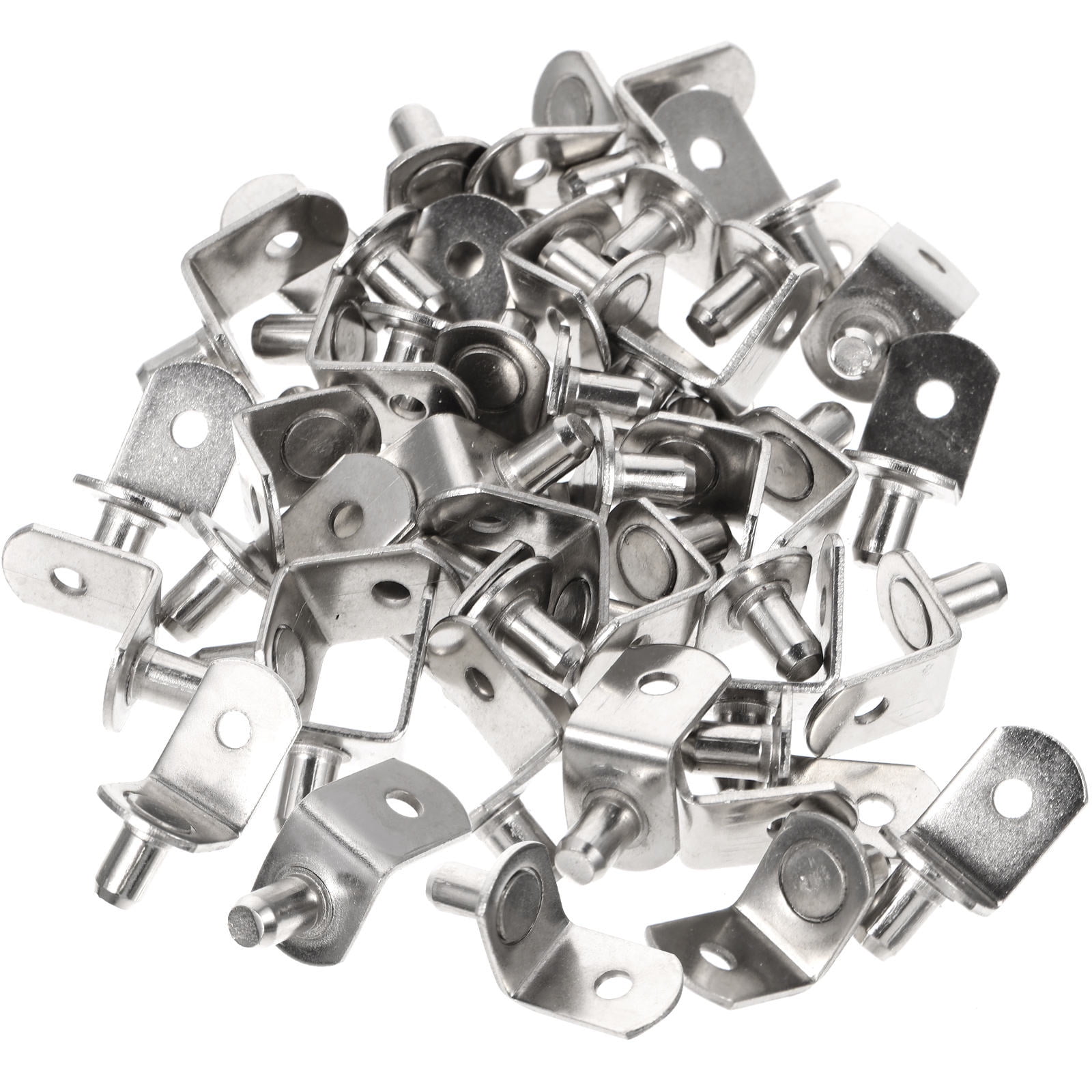 Raindrops 40 Pcs Steel Pegs for Kitchen Cabinet Shelf Support Pins Cupboard Hardware Accessories