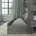 thumbnail image 5 of Max & Lily Solid Wood Modern Farmhouse Farmhouse Queen/Queen Bunk Bed with Storage Drawers, 5 of 8