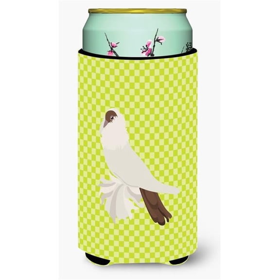 German Helmet Pigeon Green Tall Boy Beverage Insulator Hugger