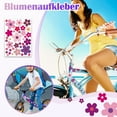 thumbnail image 4 of Transemion Colorfast And Long Service Life Hippie Flower Decal For Cars And Laptops Motorcycle Decal Sticker E, 4 of 6