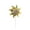 Blue, variant on 10 Pack Wind Spinner Garden Stake – Plastic Windmill with Shiny Kinetic Outdoor Decor for Lawns & Flower Beds Wind Catcher
