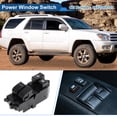 thumbnail image 2 of Interruptor de ventana eléctrica del lado del conductor delantero 1 pieza para Toyota 4Runner Pickup, interruptor de control de ventana No.8482089105/8482010070, negro, 2 of 7