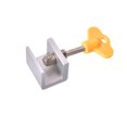 thumbnail image 4 of Hongchun Sliding Window Locks 4 Pieces Sliding Door Stopper Adjustable Window Lock Adjustable Sliding Door Stoppers Aluminum Alloy Sliding Door Lock Window Security, 4 of 5