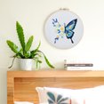 thumbnail image 4 of Blingpainting Embroidery Starters Kit with Butterfly Pattern for Beginners, Cross Stitch Kits, Embroidery Hoops,Needles and Color Threads,Needlepoint Kit for Adults&Kids, 4 of 5