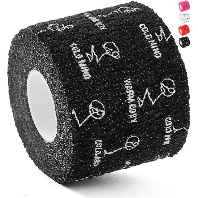 Cinta adhesiva para el pulgar, para calentar, cuerpo, frío, mente, levantamiento de pesas, 6 rollos