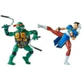 thumbnail image 2 of Teenage Mutant Ninja Turtles vs Street Fighter Michelangelo vs Chun-Li Action Figure 2-Pack, 2 of 5