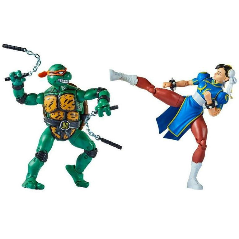 Teenage Mutant Ninja Turtles vs Street Fighter Michelangelo
