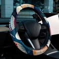 thumbnail image 6 of Easter 14.5 Inch Printing PVC Leather Car Steering Wheel Cover Auto Accessories, 6 of 6