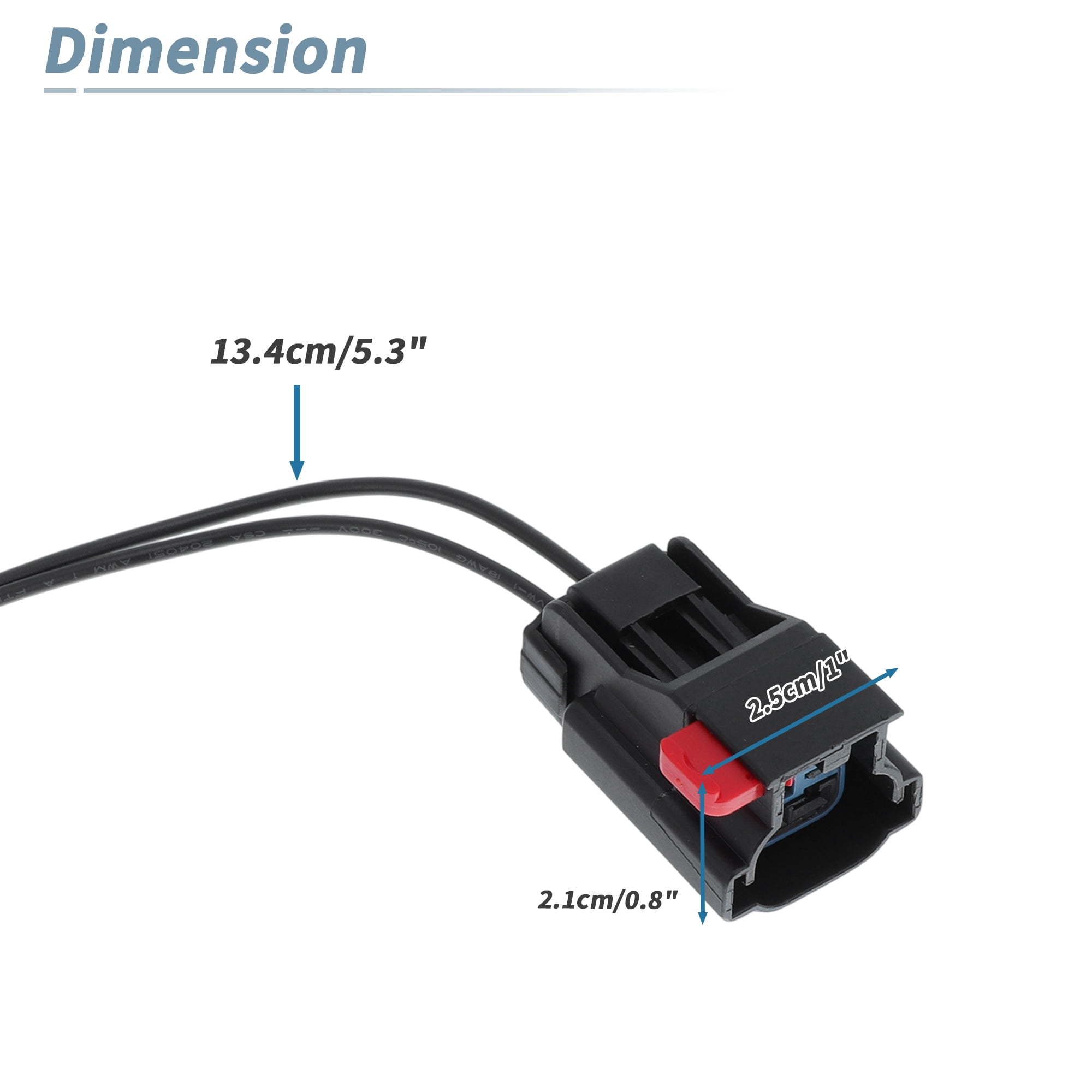 Unique Bargains Coolant Level Sensor Connector for Freightliner Cascadia 2008-2023