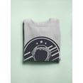 thumbnail image 3 of Astronaut Portrait Sweatshirt Women -Smartprints Designs, Female XX-Large, 3 of 4