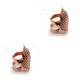 thumbnail image 3 of Bewildely Protección de la yema del dedo Antideslizante Dedal Handworking Agujas Gadgets Accesorios de artesanía para Professional Rose Gold S Oro rosa S 2piezas, 3 of 6