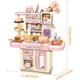 thumbnail image 3 of deAO Mini Juego de Cocina de Juguete, 33 Piezas Cocina de Juego con Vapor y Luces Realistas, Juego de Rol, Juego de Comida y Cocina, Mini Accesorios de Cocina para 3 4 Niñas y Niños, 3 of 3