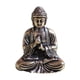 thumbnail image 3 of Mini estatua de Buda Tathagata de latón, recuerdo de escritorio, decoración para jardín de hadas 24x29 cm, 3 of 9