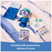 Ms. Rachel Goodnight Frankie Bedtime Playset, 11” Plush with Sleeping Bag & Accessories
