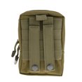 thumbnail image 3 of Riñonera de lona de nailon unisex para exteriores, bolsillos pequeños para viajeros, bolsos con cremallera para hombres y mujeres, accesorios exteriores tholdsy BB6871-04, 3 of 6