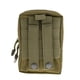 thumbnail image 3 of Riñonera de lona de nailon unisex para exteriores, bolsillos pequeños para viajeros, bolsos con cremallera para hombres y mujeres, accesorios exteriores Kearding BB6871-04, 3 of 6