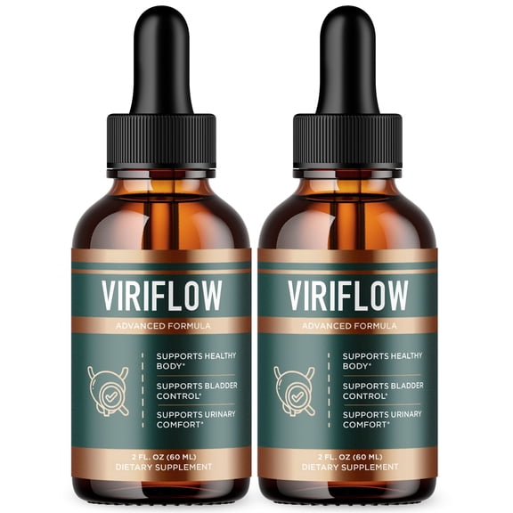 Viriflow Drops Advanced Performance Support Liquid Supplement (60 Servings)