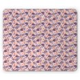 thumbnail image 1 of Purple Paisley Mouse Pad, Retro Pattern with Oriental Ornaments Flowers, Rectangle Non-Slip Rubber Mousepad, Plum Burnt Sienna, by Ambesonne, 1 of 2