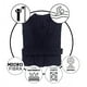 thumbnail image 4 of Bata de Baño Unisex TexBen Microfibra Negro, 4 of 4