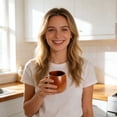 thumbnail image 5 of Wooden Tea Cups Water Cup Wood Coffee Mug Wooden Teacups Wine Mug for Drinking, Milk, Hot Drinks, 5 of 7