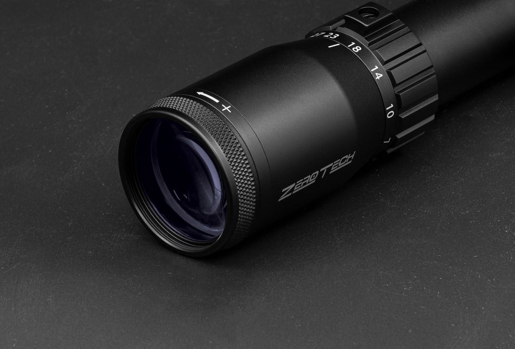 ZeroTech Optics Trace Rifle Scope, 4.5-27x50mm, 30mm Tube, First Focal Plane, RMG Reticle, Black