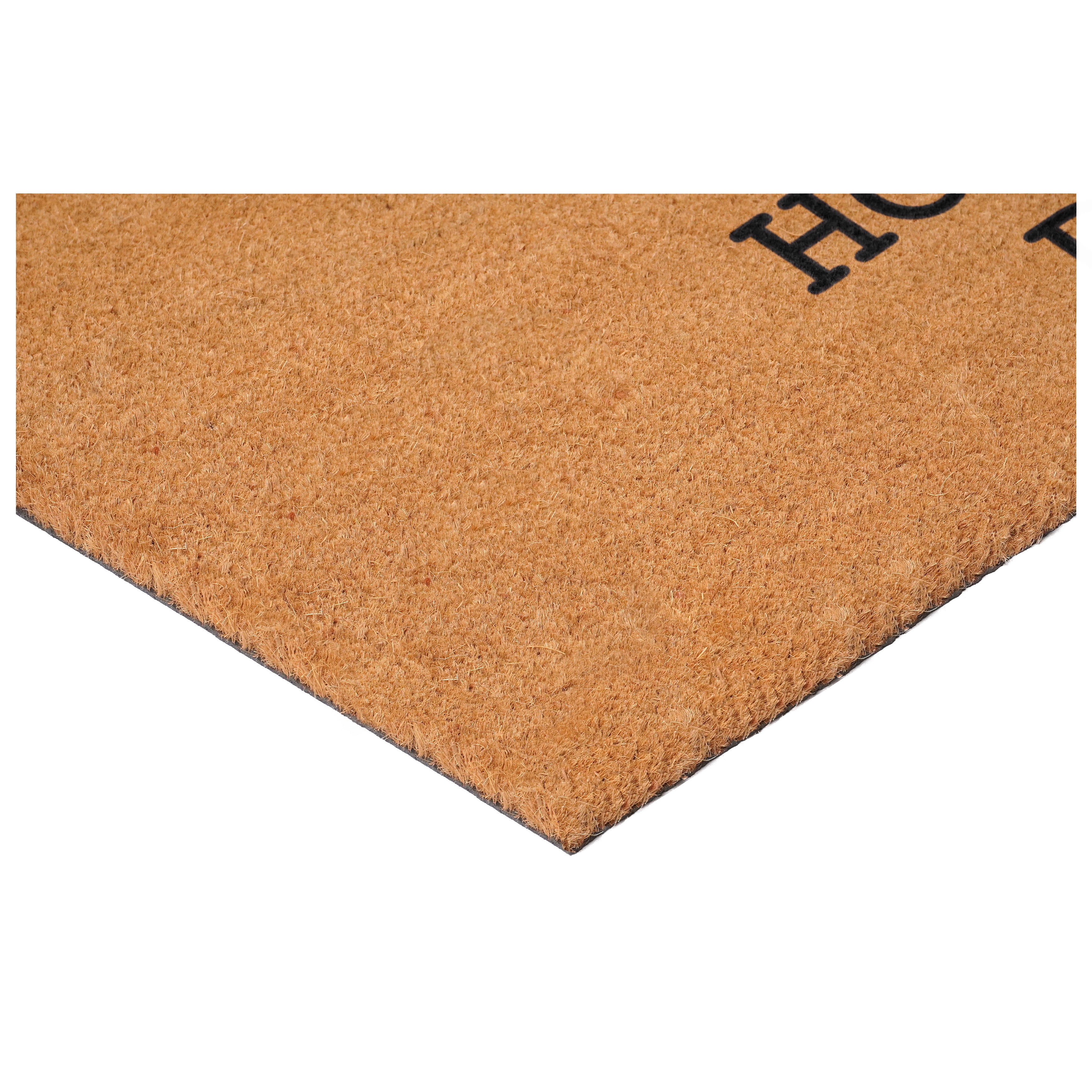Hope You Like Dobermans Non Slip Vinyl Backing, Front Door Mat, Entryway Door Mat, 24"x36"