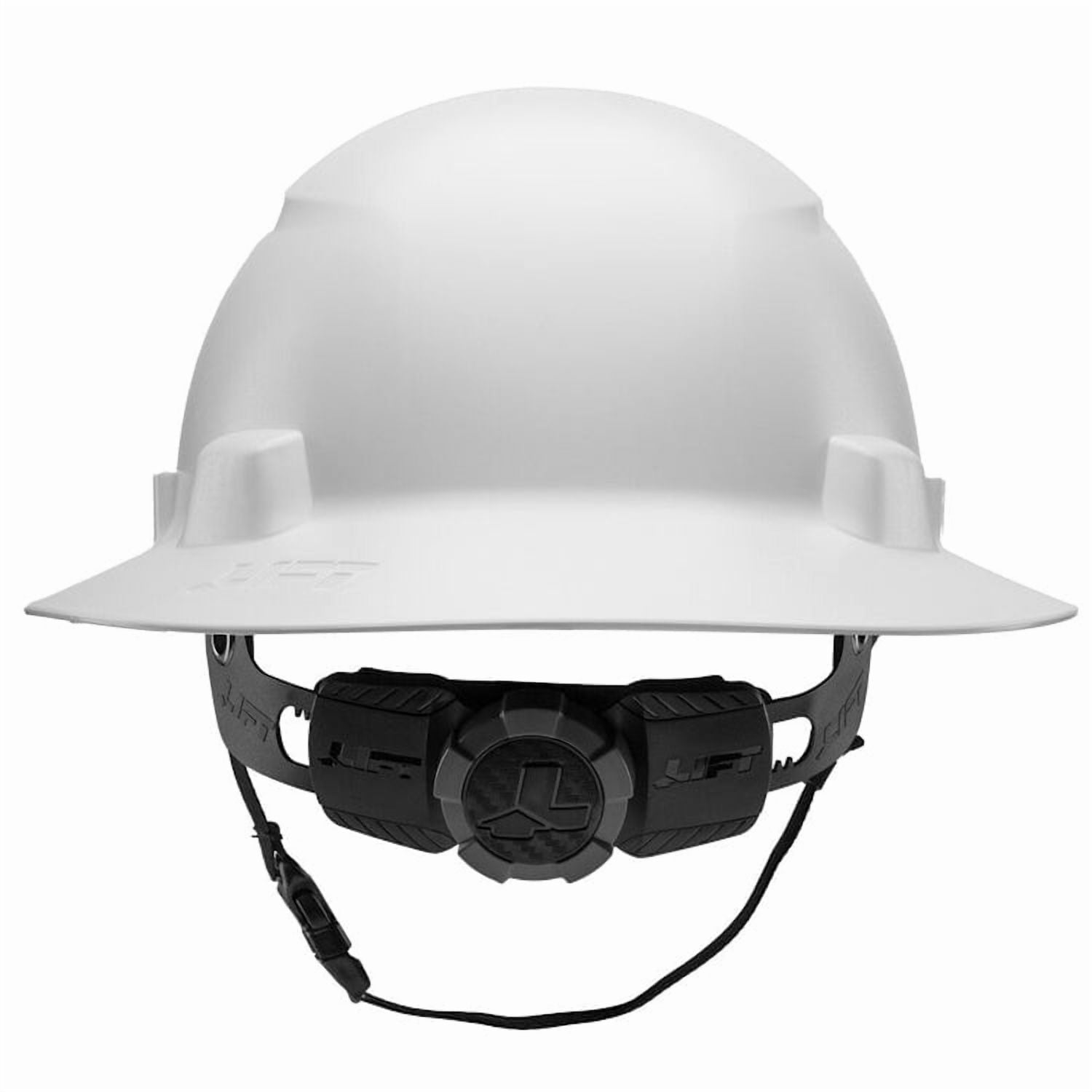 Lift Safety Idax Full Brim - Non-Vented Hard Hat, White