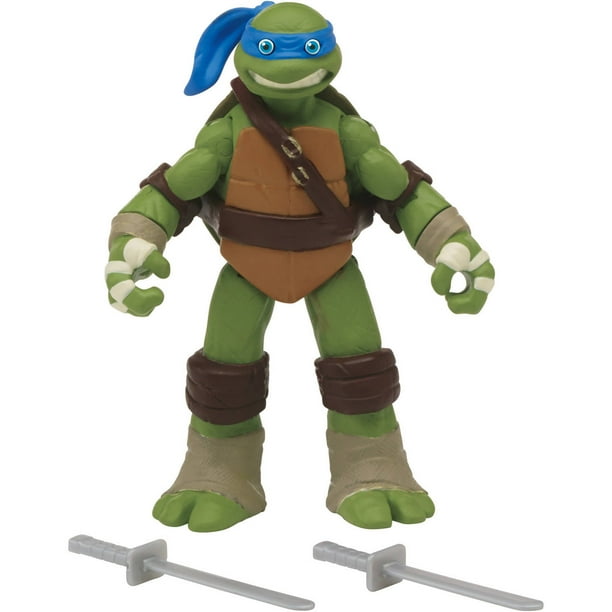 nickelodeon teenage mutant ninja turtles set of 4 basic action figures leonardo