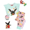 thumbnail image 4 of Bing Bunny Girls Green Long Sleeve Long Leg Pyjama Set, 4 of 7