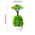thumbnail image 3 of Plantas en Macetas Artificiales Simulación de la Planta Verde Artificial Decoración Del Vestíbulo Del Hotel de la Oficina en Macetas Planta Verde Decoración Del Hogar Planta Artificial, 3 of 6