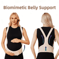 thumbnail image 2 of Dr.Cherwish Maternity Belly Bands for Pregnant Women - Adjustable Back & Pelvic Support, All Gestation Stages, Beige（Belly Band & Panties & Compression Socks）, 2 of 12