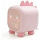 thumbnail image 1 of Reloj despertador con dinosaurio adorable, carga por USB, hora, fecha y temperatura automáticas, lámpara de noche con función de repetición, perfecto para niños (rosa), 1 of 3