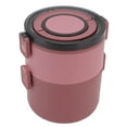 thumbnail image 3 of Stackable Lunch Box, Heat Preservation Bento Box  For Office For Travel For Home Blue,Red,Green, 3 of 8