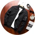thumbnail image 3 of Casual Bomber Varsity Rompevientos Deportiva Moda Chamarra, 3 of 8