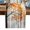 Orange Gray, variant on ERUNPONLY Black Beige Botanical Table Runner - 36 Inch Long Eucalyptus Leaves Abstract Art Cotton and Linen Blended Dress Scarves Farmhouse Table Runner for Kitchen Dining, Coffee Table, 13" x 36"