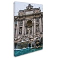 thumbnail image 3 of Trademark Fine Art CATeyes Trevi Fountain Canvas Wall Art - 22x32, 3 of 4