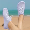 thumbnail image 6 of Jamicy Water Shoes for Women Quick Dry Five Toe Fitness Diving Shoes for Beach Vacation Swim Hiking Pool Outdoor Sports Wide Toe Box with Non-Slip Rubber Sole, 6 of 9
