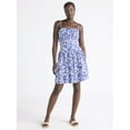 thumbnail image 2 of Free Assembly Women's Linen Mini Dress, Sizes XS-XXL, 2 of 5