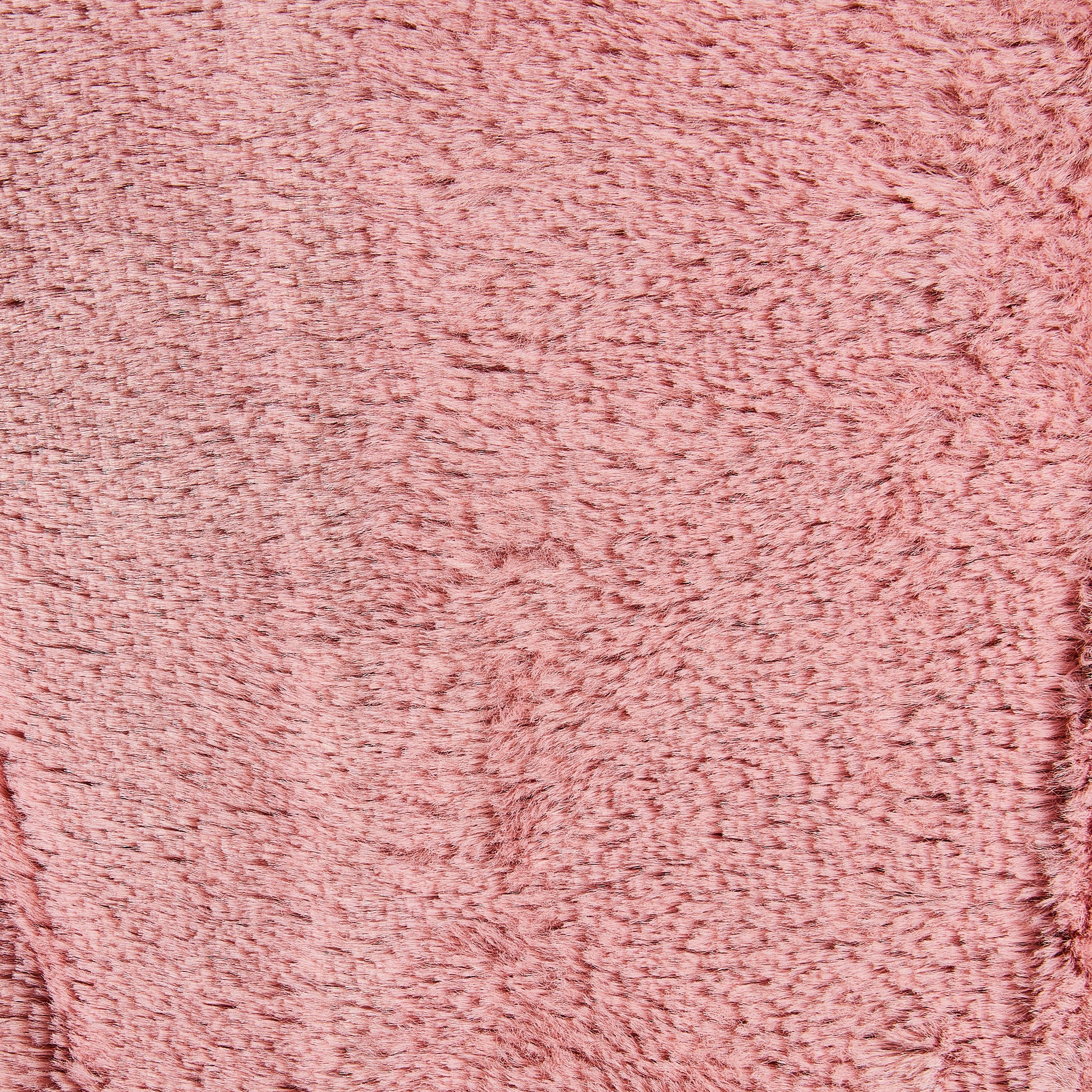 Vibrant Life Large Flannel Waffle Texture Bolster Cat or Dog Bed, Pink, 27" x 36"