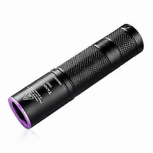 TANK007 UV03 365nm Ultraviolet Flashlight Handheld UV Torch Light Compatible For Currency Verification ( No Battery )