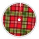thumbnail image 1 of Faldas para árbol de Navidad a cuadros de 30 pulgadas, tapete para árbol de Navidad para fiestas de invierno, falda para árbol de Navidad para decoraciones navideñas rústicas, 1 of 8