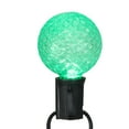 thumbnail image 3 of Northlight LED Faceted G50 Globe Christmas Replacement Bulbs - Multicolor - Pack of 25, 3 of 5