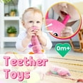 thumbnail image 6 of Baby Toys 6-12 Months, Musical Caterpillar Soft Stuffed Infant Toy with Multi-Sensory Crinkle, Rattle and Textures,Toys Gifts for Newborn 1 2 Year Old Boys Girls, Red, 6 of 6