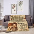 thumbnail image 2 of DAJU Wedding Anniversary Gifts for Men Blanket Flannel Soft and Comfortable Anti static Bed Sofa Blanket(40*50inch), 2 of 6
