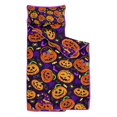 thumbnail image 2 of Halloween Jack O Lanterns with Candy Toddler Nap Mats for Kids Preschool,50"x20" Sleeping Mat Bag or Kids,Toddler Sleeping Bag,Toddler Nap Mat or Daycare, 2 of 6