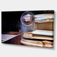 thumbnail image 2 of Front Headlight Of Vintage Car - Cars Canvas Art Print, 2 of 3