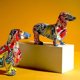 thumbnail image 2 of Estatua creativa de perro salchicha pintada a mano, artesanía de resina, 2 of 4